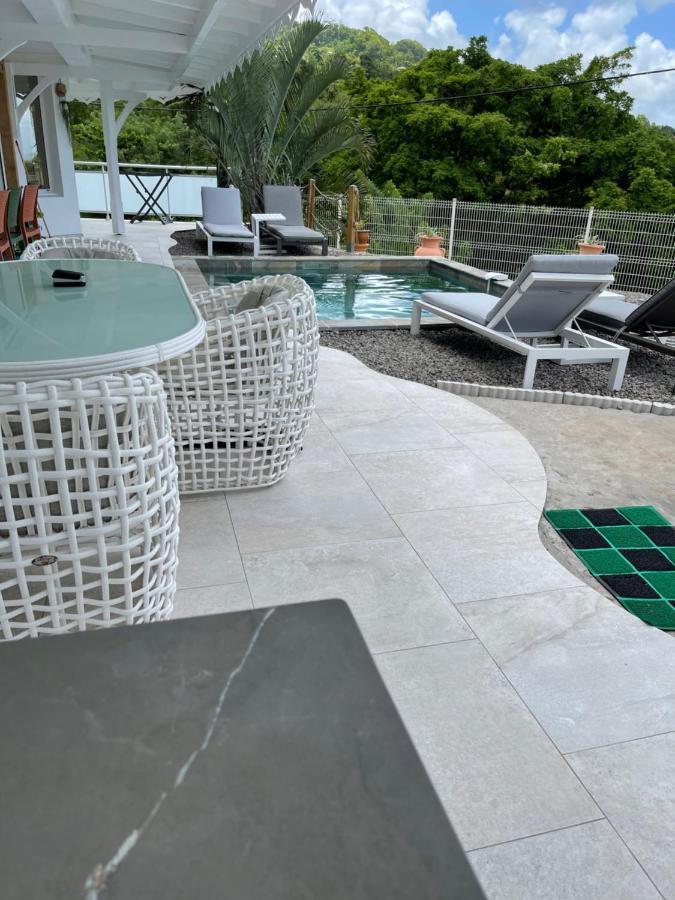 Les Appart Villa Sunbay Caraibes Avec Piscine Privative Vue Mer Et Montagne Le François Buitenkant foto