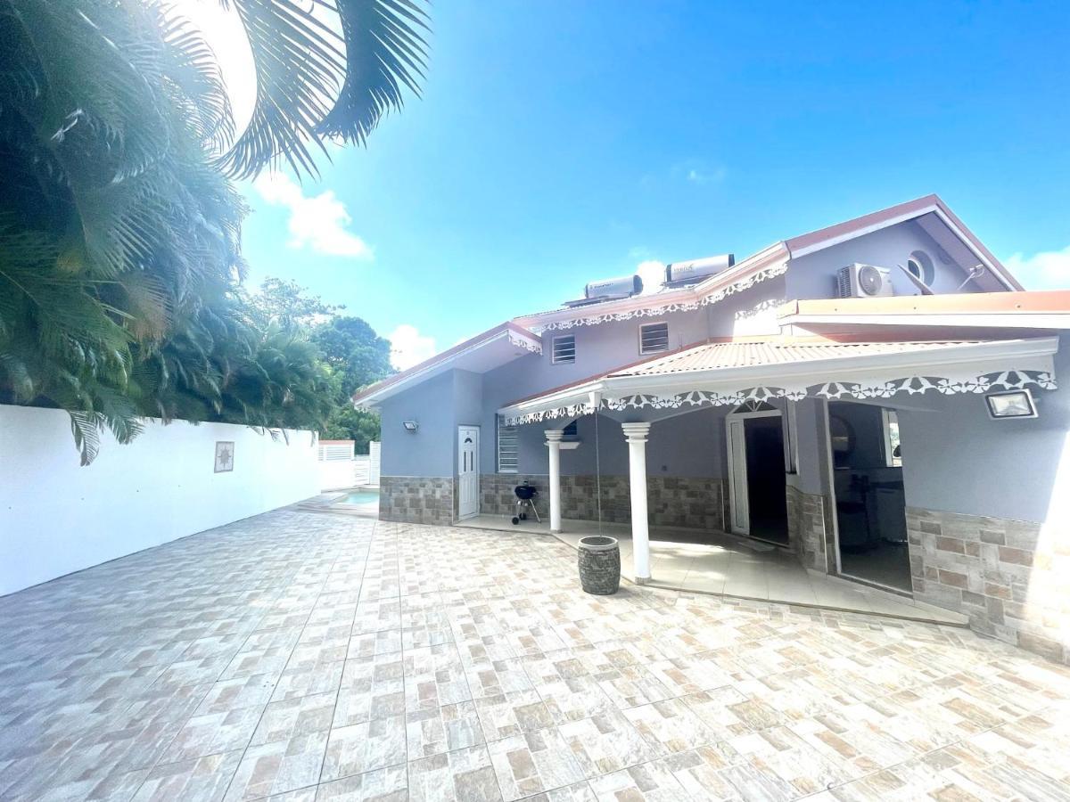 Les Appart Villa Sunbay Caraibes Avec Piscine Privative Vue Mer Et Montagne Le François Buitenkant foto