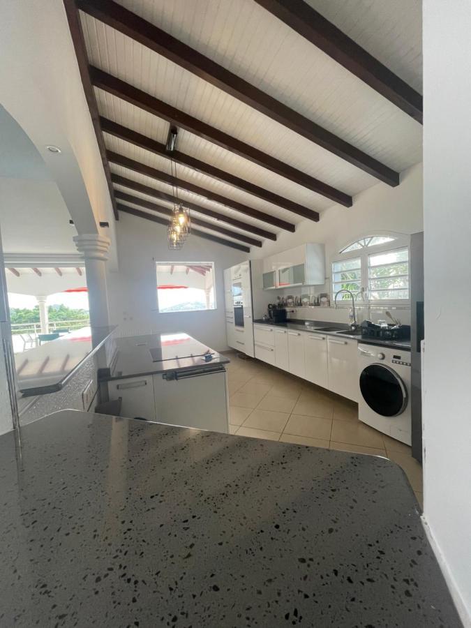 Les Appart Villa Sunbay Caraibes Avec Piscine Privative Vue Mer Et Montagne Le François Buitenkant foto