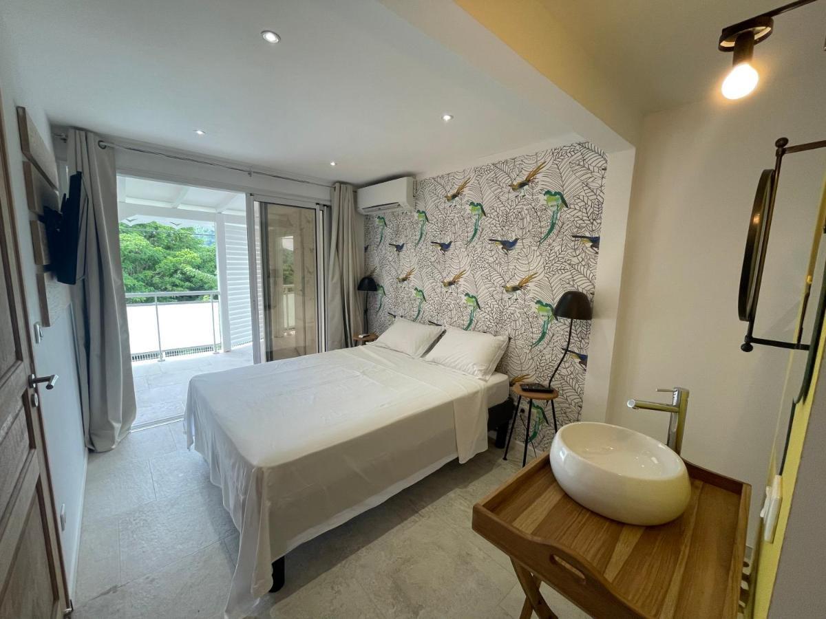 Les Appart Villa Sunbay Caraibes Avec Piscine Privative Vue Mer Et Montagne Le François Buitenkant foto