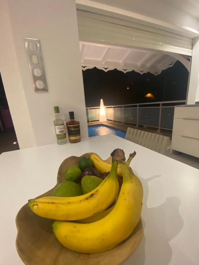 Les Appart Villa Sunbay Caraibes Avec Piscine Privative Vue Mer Et Montagne Le François Buitenkant foto